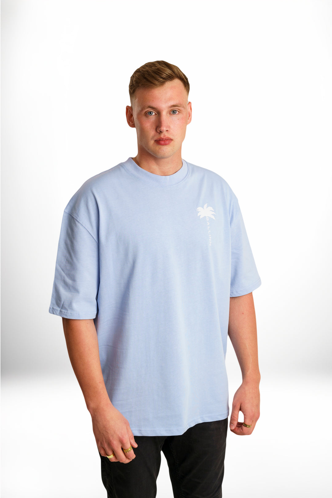 PALM BLUE T-SHIRT