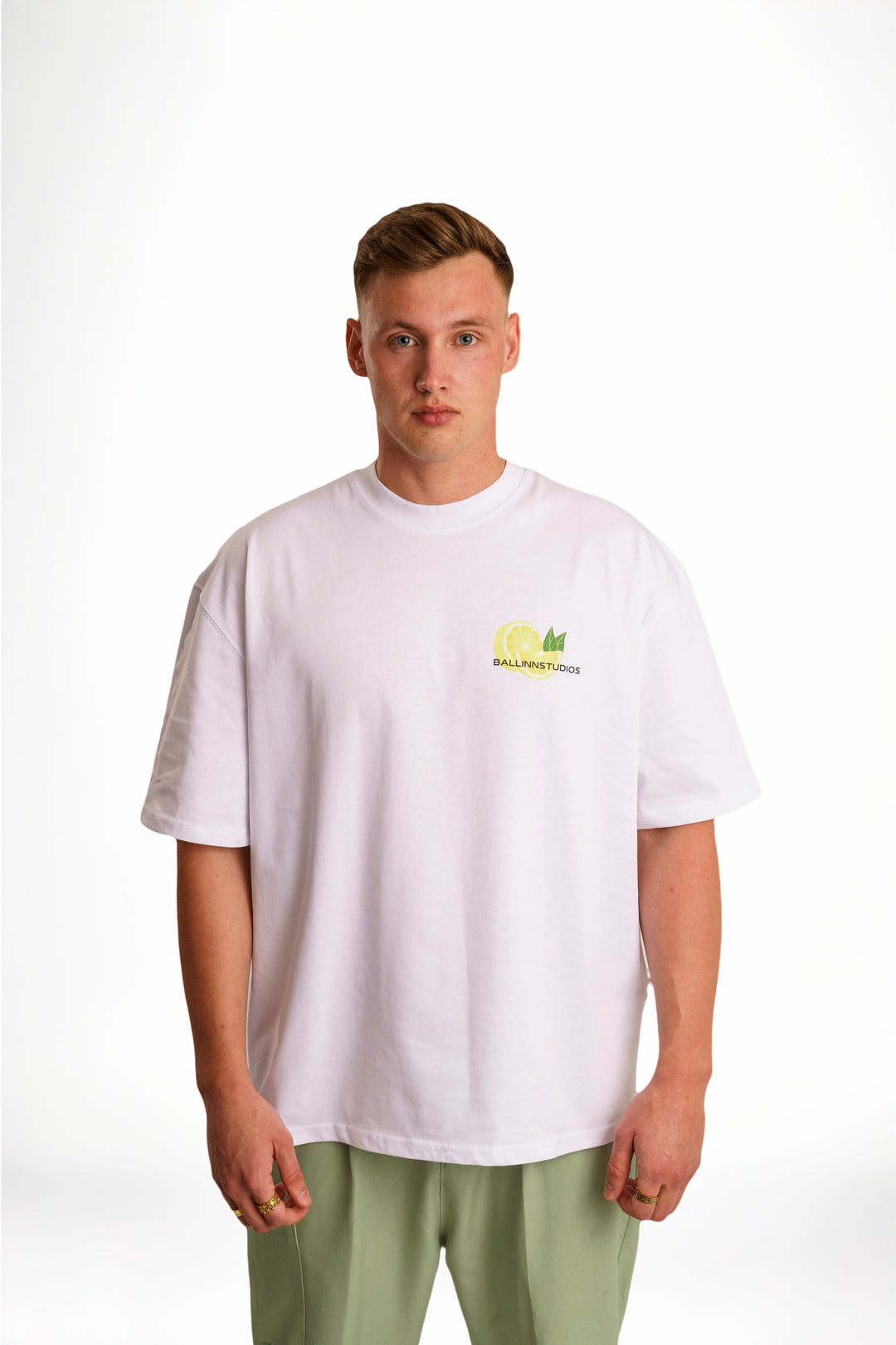 LEMON LOVE WHITE T-SHIRT