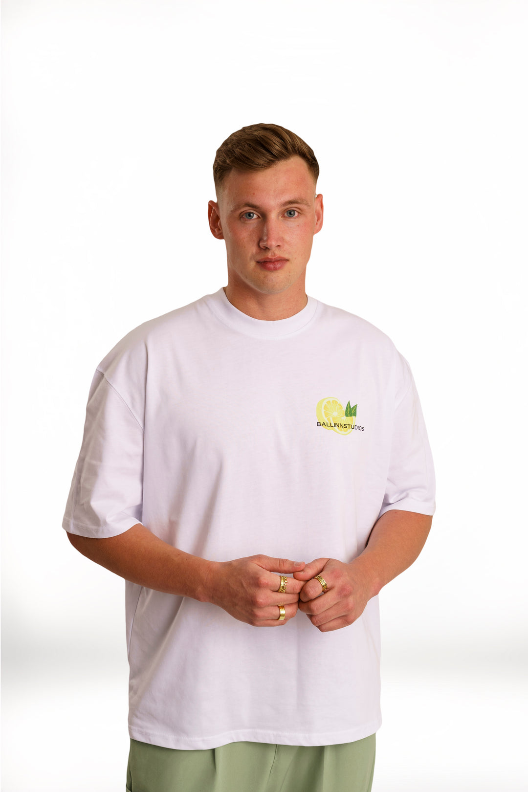 LEMON LOVE WHITE T-SHIRT