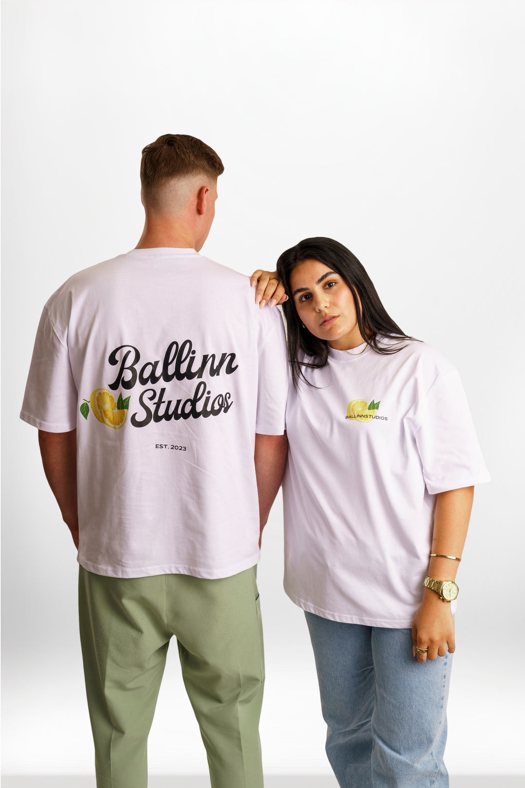 LEMON LOVE WHITE T-SHIRT