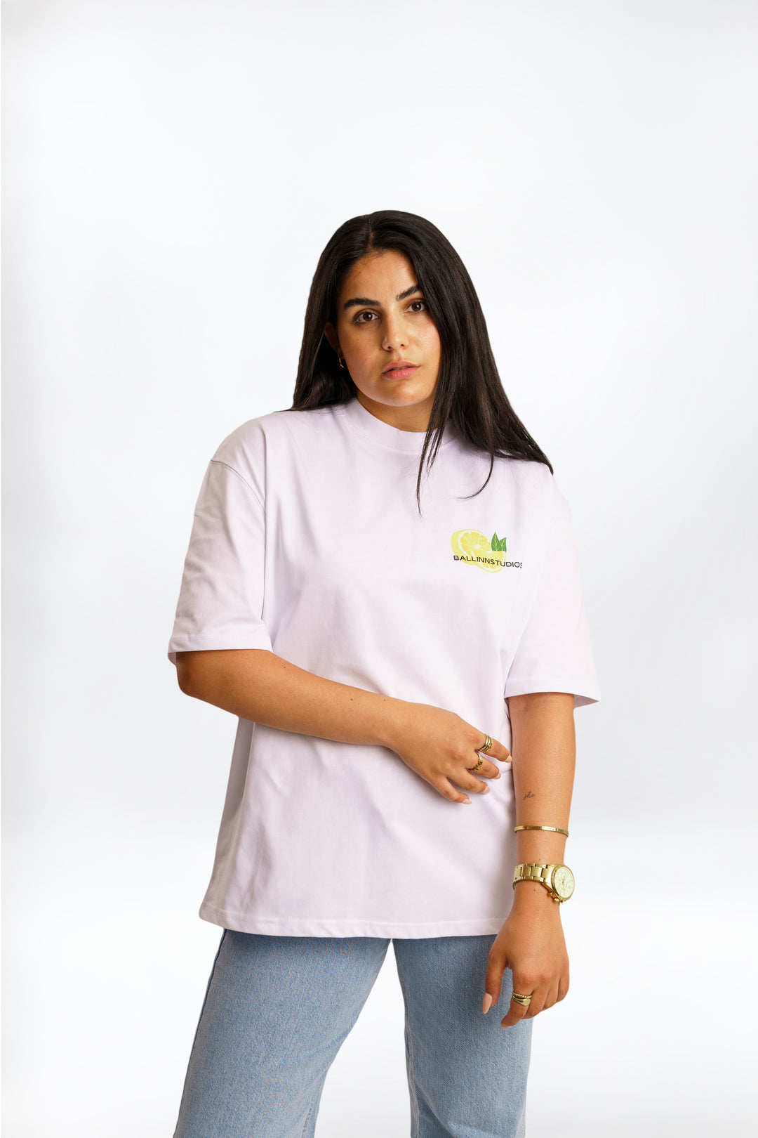 LEMON LOVE WHITE T-SHIRT