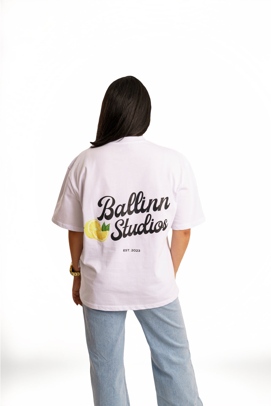 LEMON LOVE WHITE T-SHIRT
