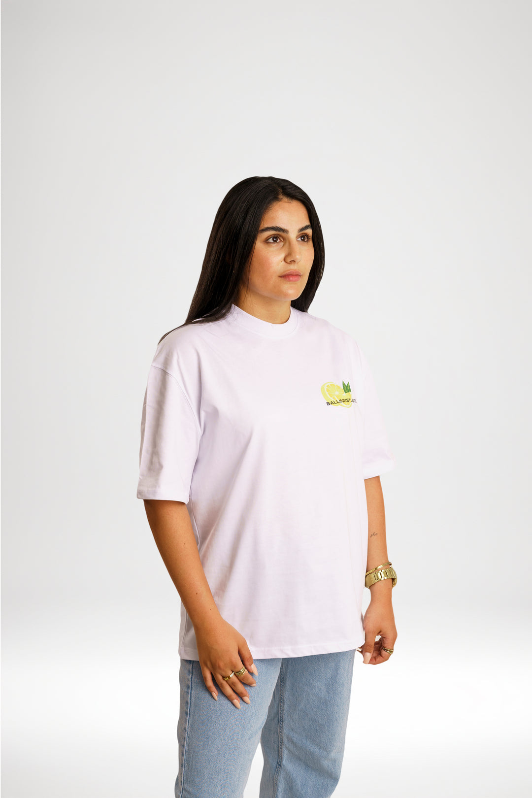 LEMON LOVE WHITE T-SHIRT