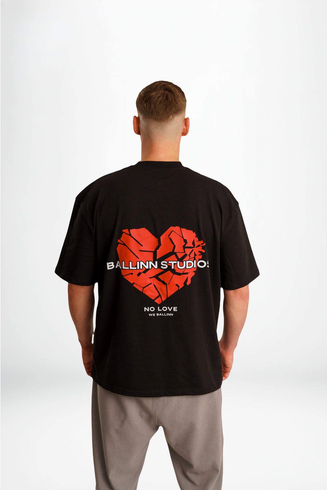 NO LOVE BROKEN HEART T-SHIRT