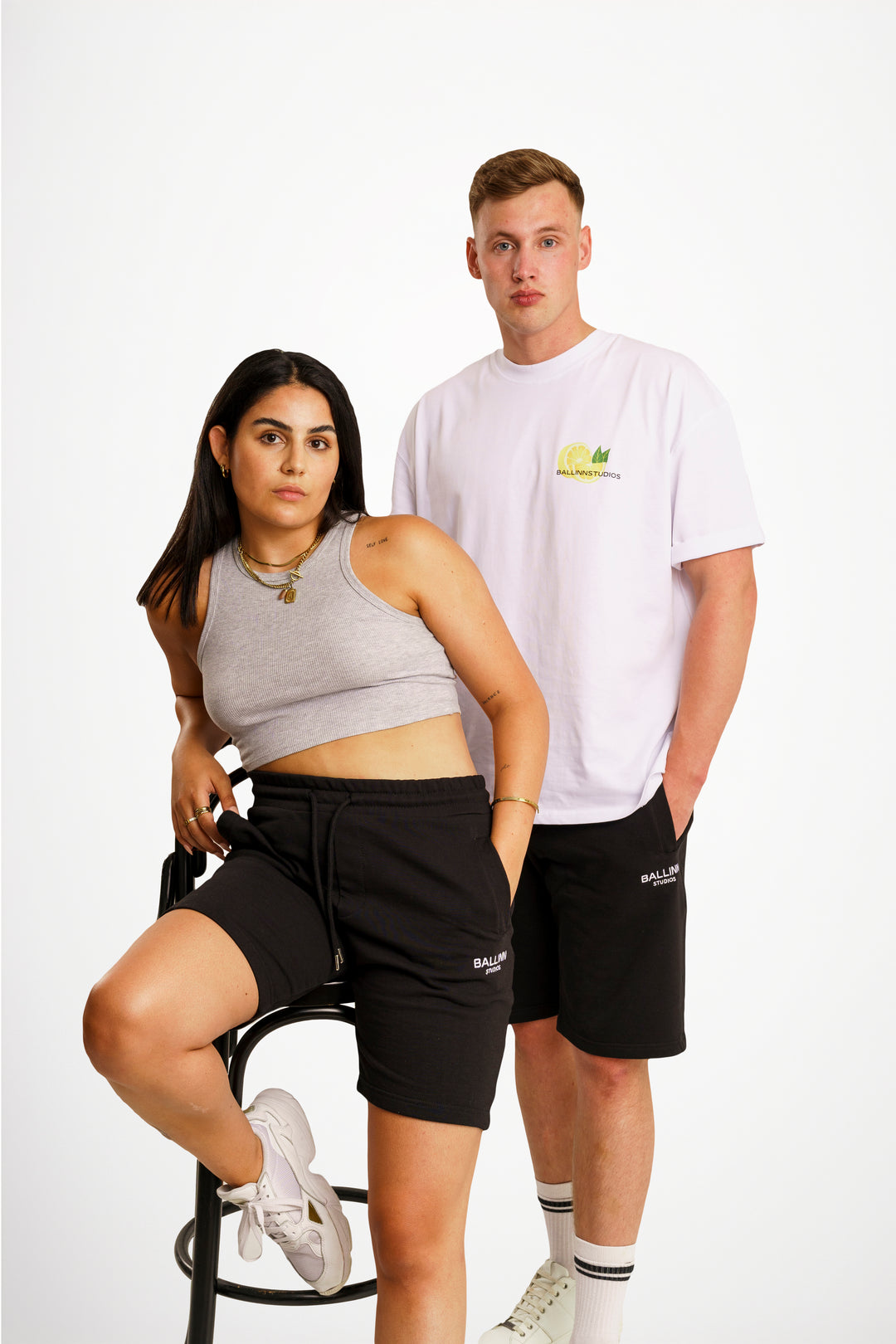 BLACK BALLINN SHORTS
